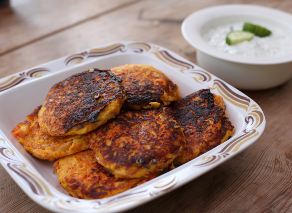 Lättlagade morotsbiffar