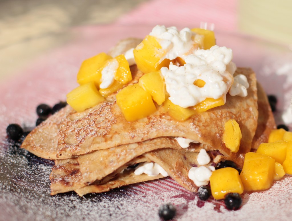 3 skrädmjölspannkakor