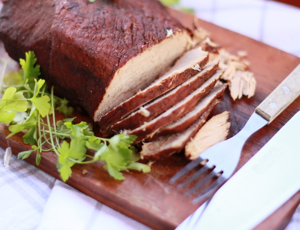 12 skinkstek från sidan cut