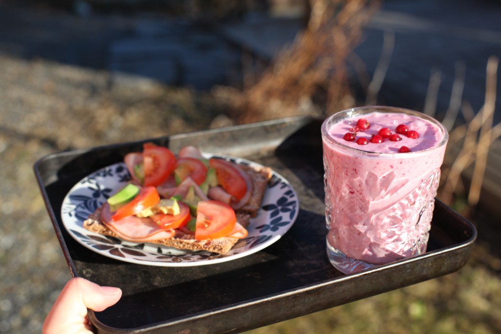 smoothie vinbär och lingon 3