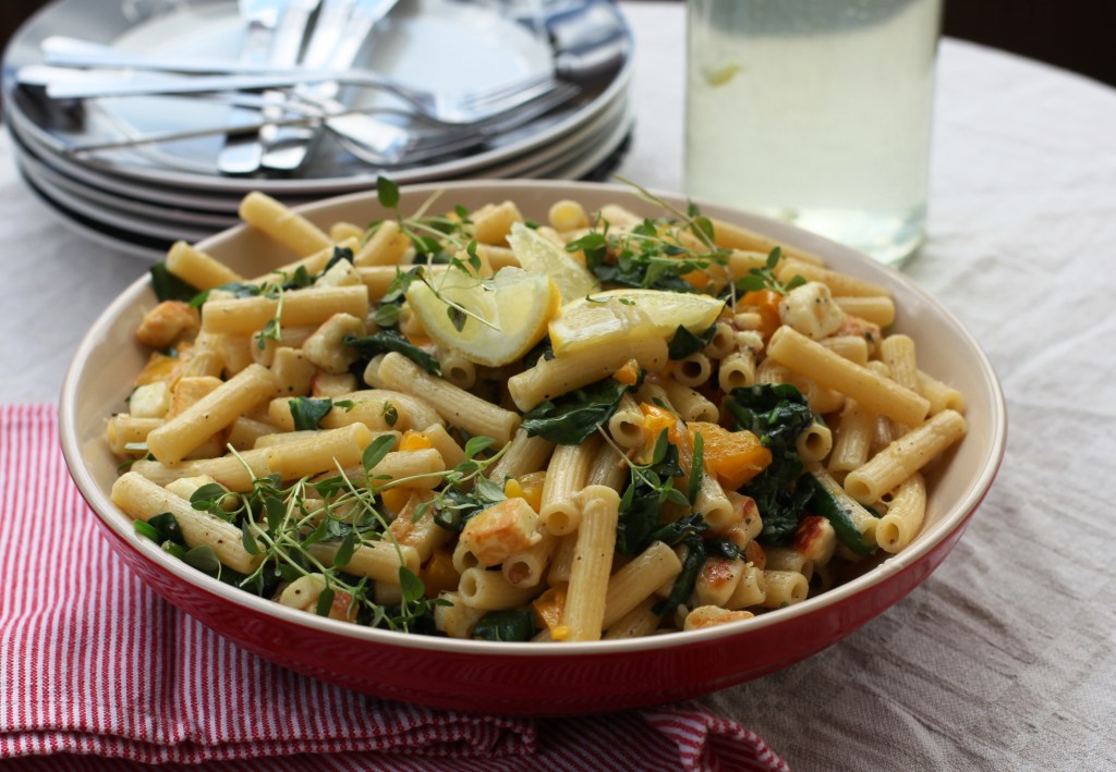 halloumipasta