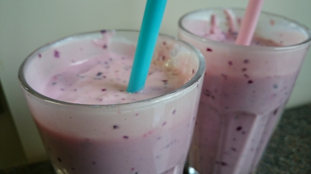 Frukostprep med stavmixern