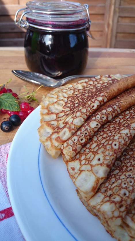 nyttiga pannkakor med quinoa och havre