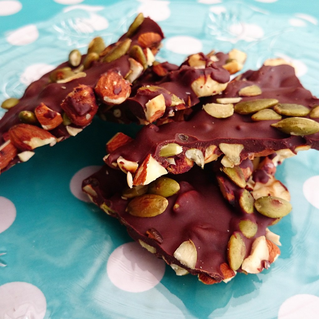 Chokladbräck med nötter och frön – och de där&nbsp;skuldkänslorna