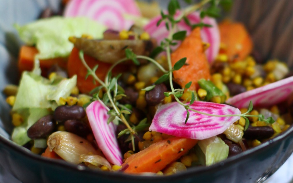 closeup bovetesallad