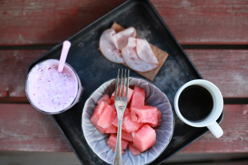 frukost vinbärssmoothie