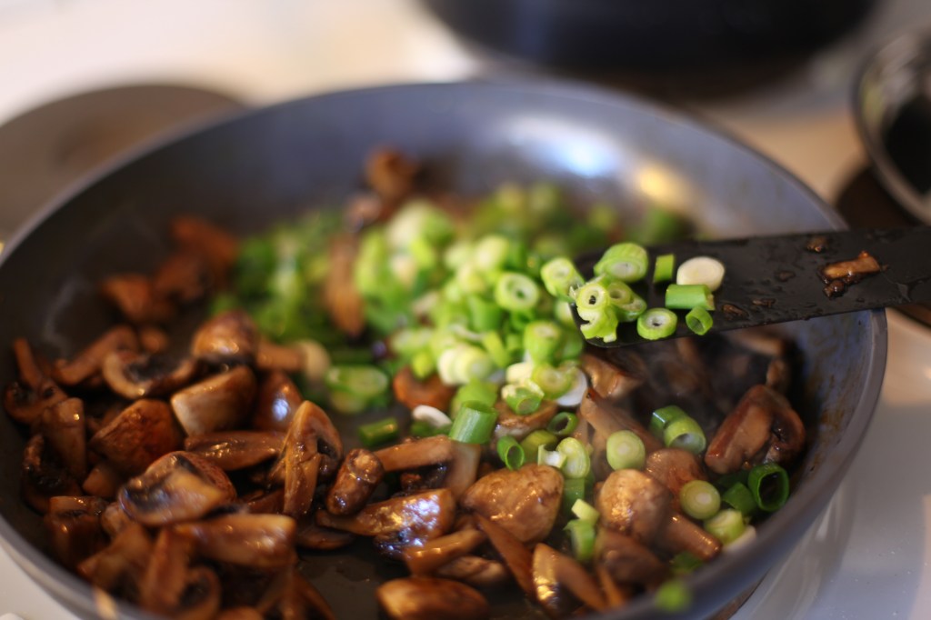 färsk pasta fetuccine med svamp vegetarisk pasta köttfrimåndag vegetarisk måndag dietist recept dietistblogg annica långvall matsmart