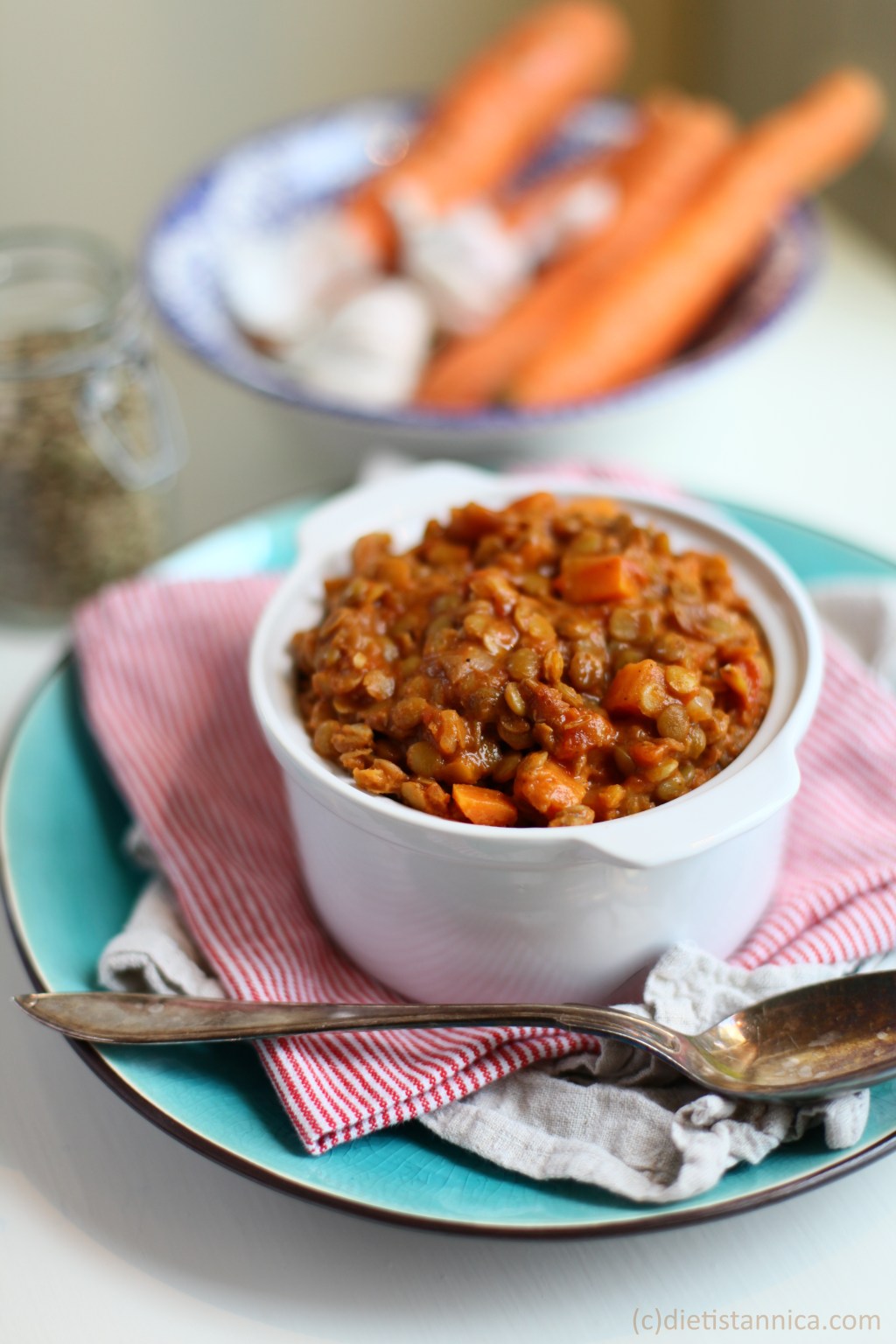 Dhal – min variant på den indiska linsgrytan (med gröna&nbsp;linser)