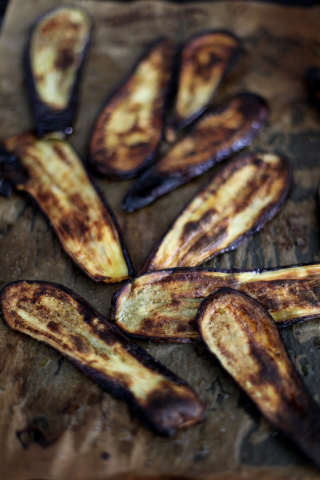 Baba ganoush, quinoabiffar och rostad&nbsp;potatis