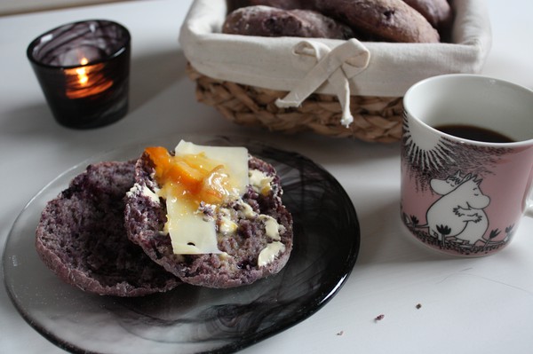 bluesbagels bagels med blåbär 3