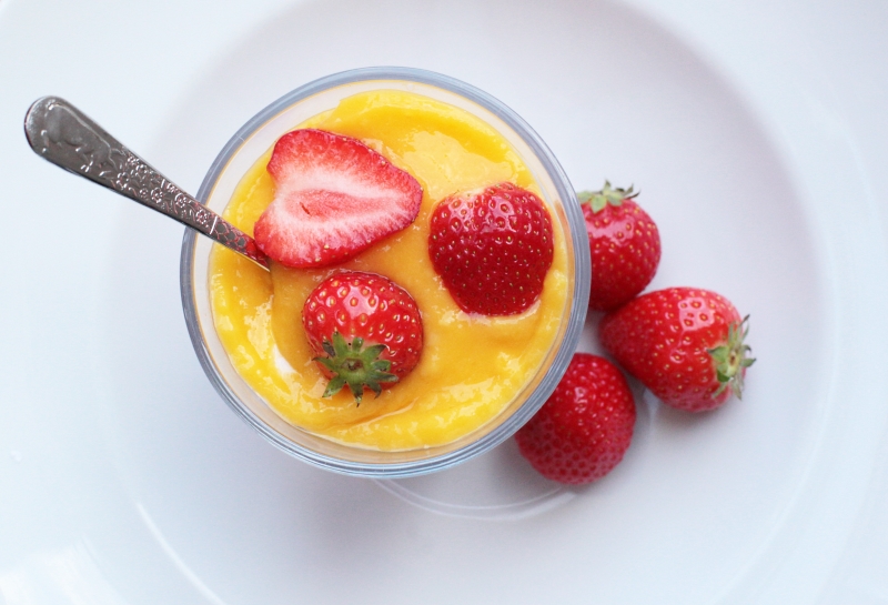 kvarg med jordgubb och mango 5