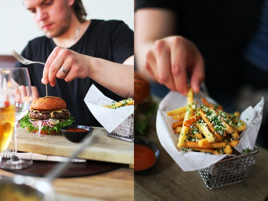 middag kitchen and table visby