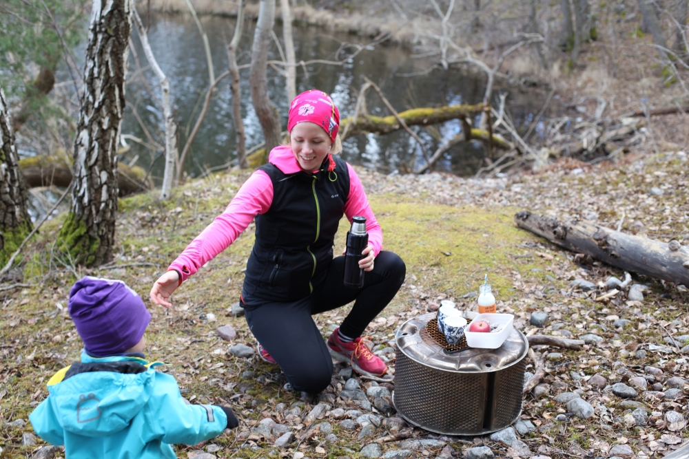 på utflykt i flottsbro 2