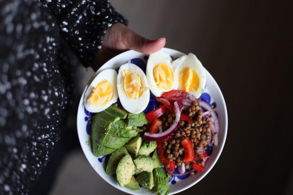 blocktallrik snabb lunch